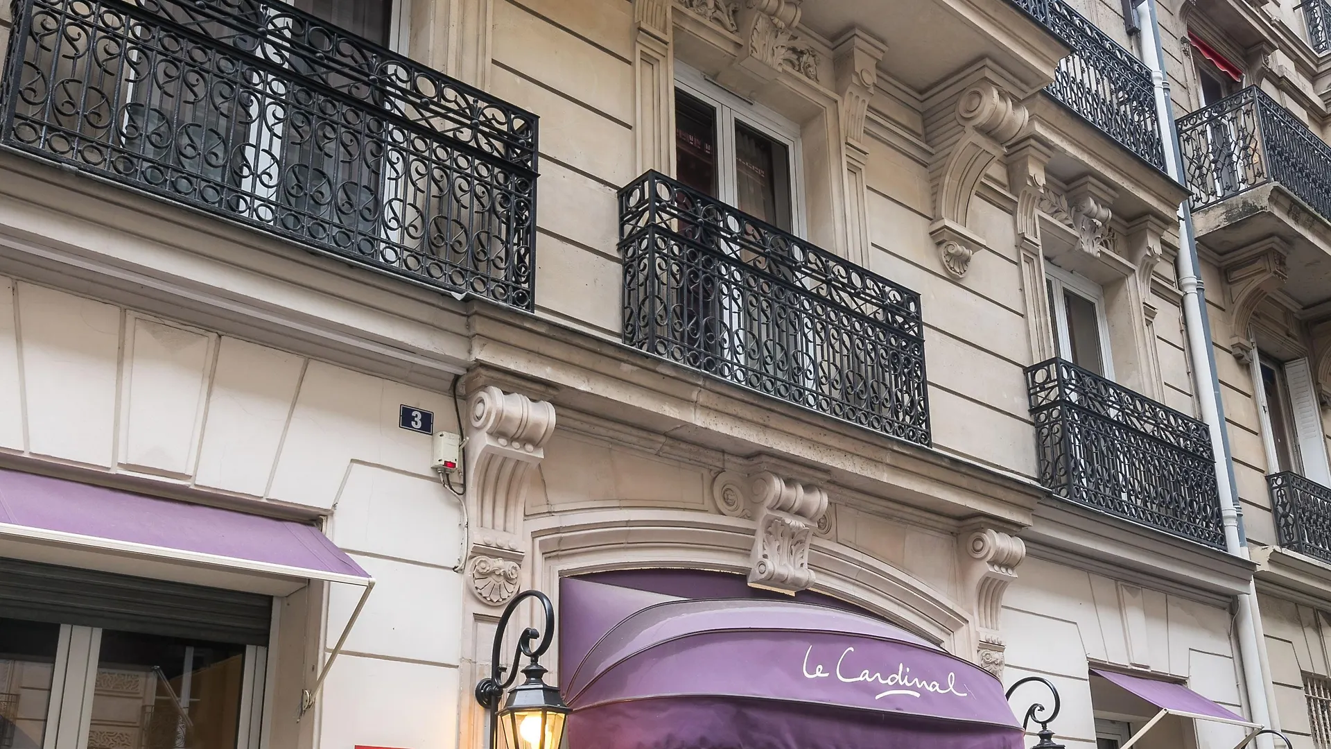 Hotel Le Cardinal Париж Франция